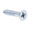 Prime-Line Wood Screw, Flat Head, Phillips Drive No. 9 X 1in Zinc Plated Steel 50PK 9035441 - alternate 1